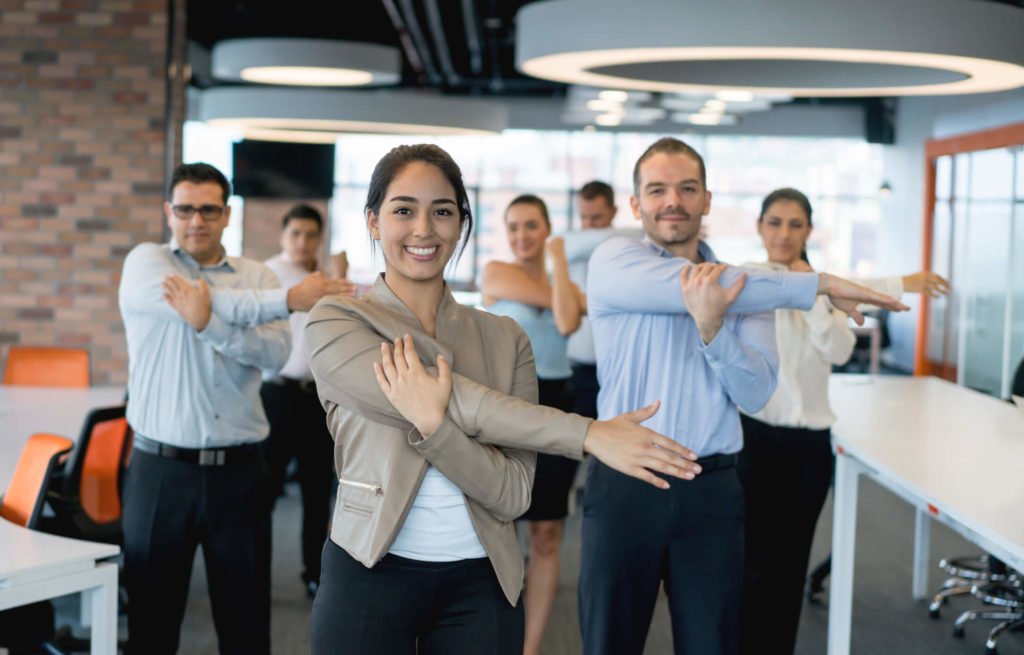 ginastica laboral nas empresas